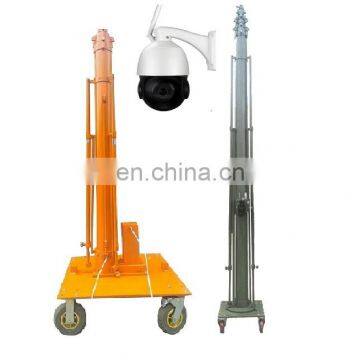 20ft Aluminum Lighting Mobile Security Telescopic Mast photo-2