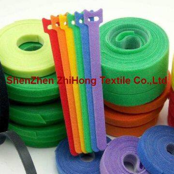 Hook And Loop Cable Ties With Buckle Metal Hook And Loop Customized Reusable