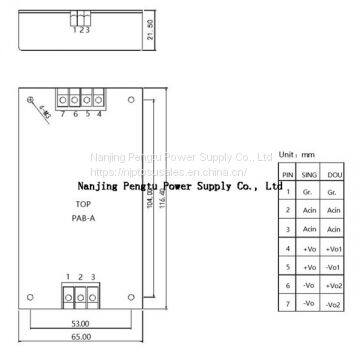 30-100w ac to dc Converter 5v 12v 24v 48v 110v photo-2