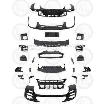 Km for 2014-17 Macan 95B Upgrade GTS Bodykits Front Bumper Rear Bumper Facelift