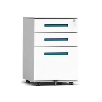 Under Desk Mobile Pedestal Cabinet Steel Storage Filing Cabinet photo-4