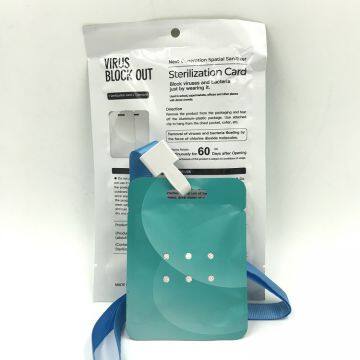 Air Sterilization Anti-Bacteria Gas Disinfection Virus Germs Shut Out Purifier Sterilization Card Anti Virus Card photo-4