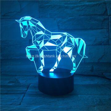 3D Creatives Acrylic Board Night Light for gifts oem artwork is welcomed