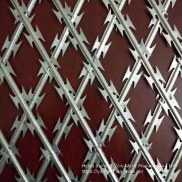 BTO&CBT Anti-rust Galvanized Concertina Razor Wire/Razor Barbed Wire/Razor Wire