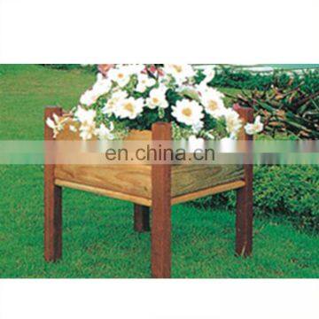 Outdoor Garden Wooden Planter/Wholesale Flower Pots/Wooden Bulk FlowerBox