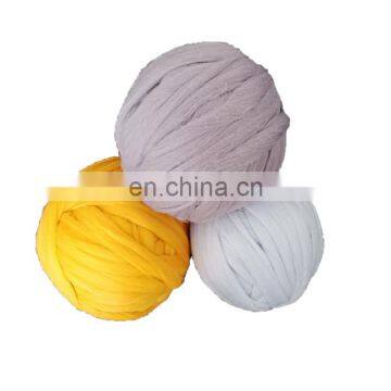Mixed Colors 100% Merino Wool Yarn Chunky Giant Hand Knitting Blanket Thick Roving Top Bulky Yarn For Blankets photo-2