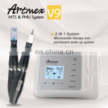 Digital Permanent Makeup Machine Artmex V9 Micro Needle Derma Pen At Cosmetic 11 Speed photo-5