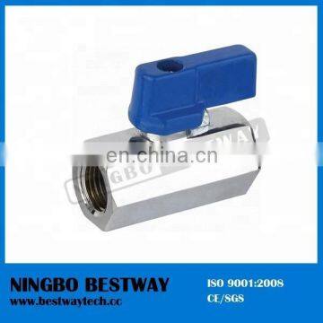 Nickel Plated Brass Mini Ball Valve photo-4