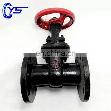 HT200 HT250 Cast Iron Low Pressure Manual Gate Valve With Flange For Water