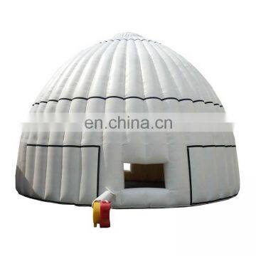 Wholesale inflatable snow igloo dome tent party use inflatable stage cover tent for sale