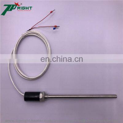 3 Wires Lead Certificate Dia 6x150mm Pt100 Temperature Sensor photo-2