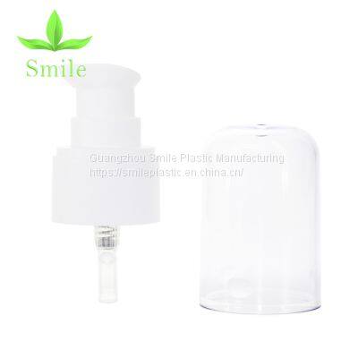 Завод в Гуанчжоу. Высококачественный насос для увлажняющего лосьона диаметром 24 мм, распылитель для тоника с крышкой AS photo-4