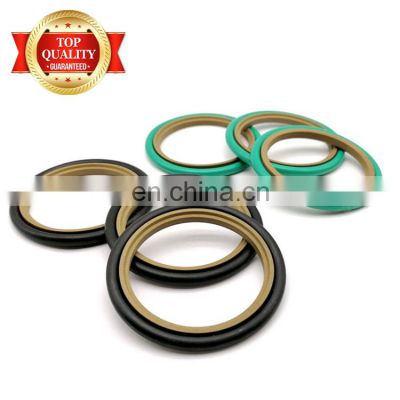 Rubber PTFE Bronze STEP Seal Hydraulic GSJ  HBTS Seal For Hydraulic Cylinder Rod