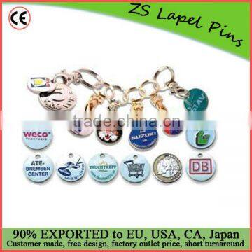 Shopping trolley coins/ trolley token coins