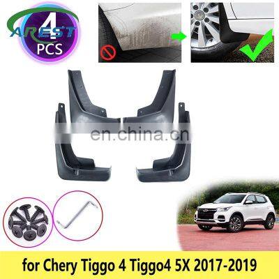 for Chery Tiggo 4 Tiggo4 5X 2017 2018 2019 Mudguards Mudflaps Fender Guards Splash Mud Flaps Guard Front Rear Car Accessories
