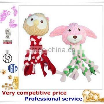 Factory Promotion Custom Made Plush Pet Products Canvas Dog Toy photo-3