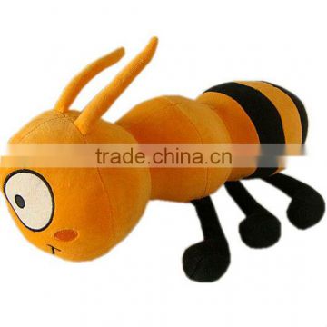 Lovely bee plush baby toys/babies toy