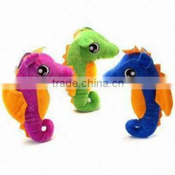 promotional plush toys plush sea horse