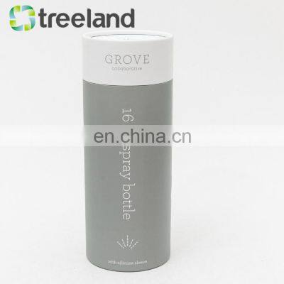Rigid Round Box 3 Piece Telescopic Paper Tube T-shirt Packaging photo-5
