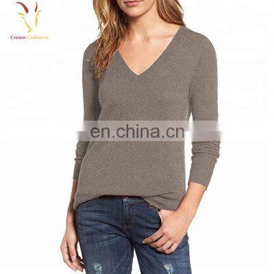 Pure Cashmere V Neck Sweaters Sale