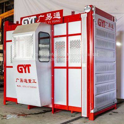 Sc200/200 Construction Elevator 2t/2t Double Cages Building Hoist photo-2