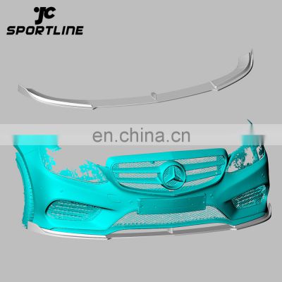 Carbon Fiber W213 E43 Front Spoiler Lip for Mercedes Benz W213 Sport 17-18