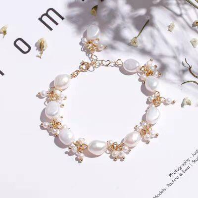 The Baroque Abnormity Freshwater Pearl Bracelet photo-4