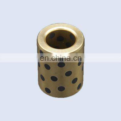 JDB060810 wholesale Sliding bearings self lubricating graphite bearing bushing copper sleeve