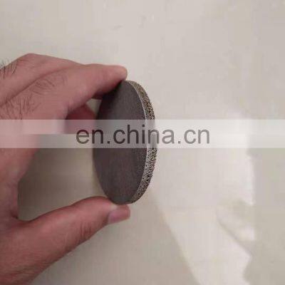 stainless steel sintered mesh round disc tray square mesh tray water treatment filtration 5 10 micron