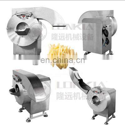 Commercial Electric French Fry Cutting Machine Stainless Steel Cassava Crisp Carrot Fries Potatochips Cutting Machine