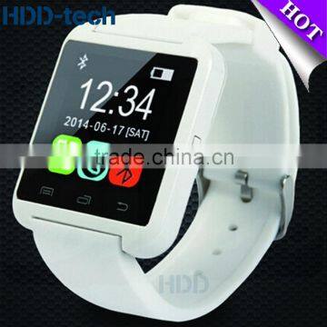 Bluetooth Smart Watch Uwatch U8 Portable Wrist Watch Smart Phone Watch for Android Phone photo-3