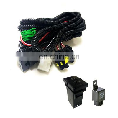 automotive fog lights wiring harness relay switch For Volkswagen Fox 2003