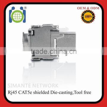 RJ45 CAT5E Tooless Shielded Modular Jack photo-6