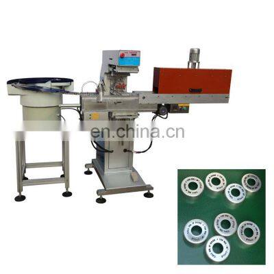 Automatic screw cpping custom medical metal bottle cap pad printing machine