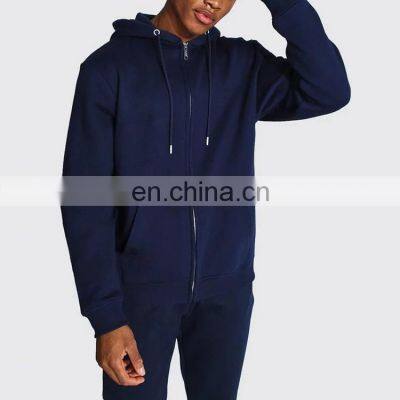 Men blank-high-quality-hoodies-wholesale good quality 10oz 100% cotton hoodies custom blank zip up hoodies