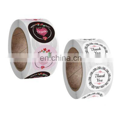 waterproof personalized pink vintage stickers with logo custom printing stickers with numbers