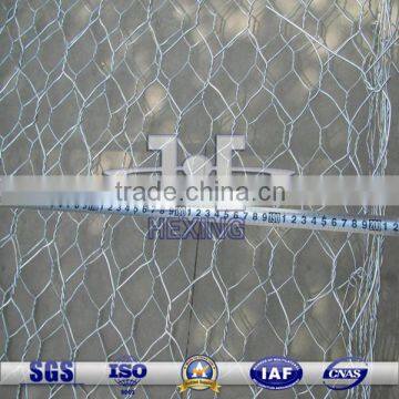 Hexagonal Gabion Box, Hexagonal Gabion Basket Galvanized/ PVC Coated/ Galfan