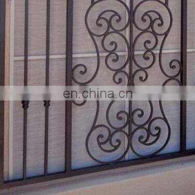Simple Modern Security Grill Design Bars Wrought Iron Window for Windows Bars photo-4