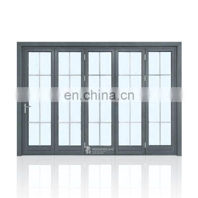 Aluminum alloy material bifold door,aluminium folding door