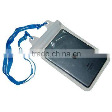 Wholesale Clear waterproof bag for ipad mini Back side