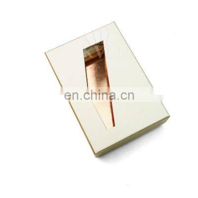 Customised Laser Cutting Cardboard Gift Box With Foam Insert Blank Slotted Perfume Paper Box Packaging photo-4