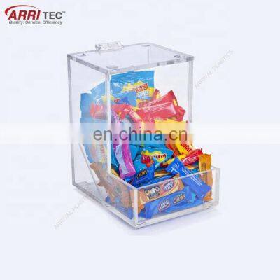 Lucite Biscuit Container Display Clear Acrylic Stackable Candy Bar Display photo-2