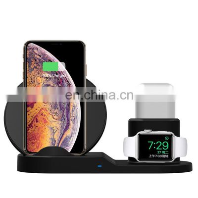 Wholesale Qi Fast 3 In 1 Universal Charger,Smart Wireless Mobile Phone Charger