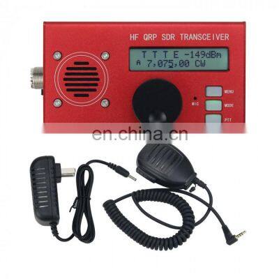 USDX USDR HF QRP SDR Transceiver SSB/CW Transceiver 8-Band 5W DSP SDR Black Shell With Mic photo-2