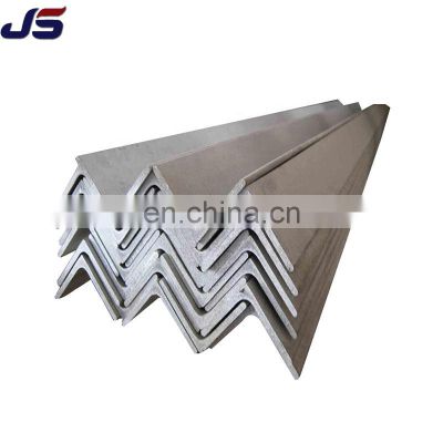 Hot rolled aisi 2520 201 301 302 304 304l 321 309s 316L 310s unequal Stainless Steel Angle bar