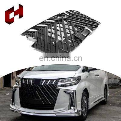 CH Popular Products Front Hood Mesh Bumper Grille Plastic Car Grill Center Honeycomb Mesh For Alphard 18 To Wald photo-2