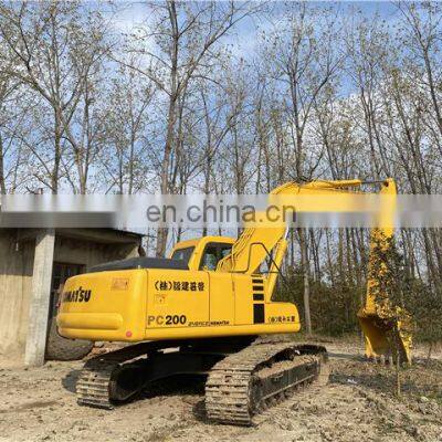 Japan komatsu pc200 excavator , Crawler hydraulic excavator komatsu for sale , Komatsu digger pc200-6