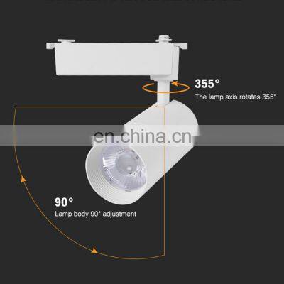 Surface Mounted Anti Glare Indoor Aluminum Cob 15w 25w 35w Led Track Lighting photo-5