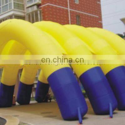 Hot Selling Pvc Inflatable Tent Tarpaulin Inflatable Paintball Netting Field Tent Paintball Arena Tent photo-3