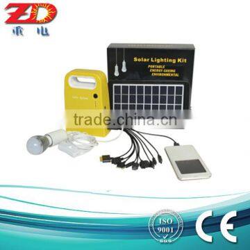 3W off grid hybrid solar power system solar generator